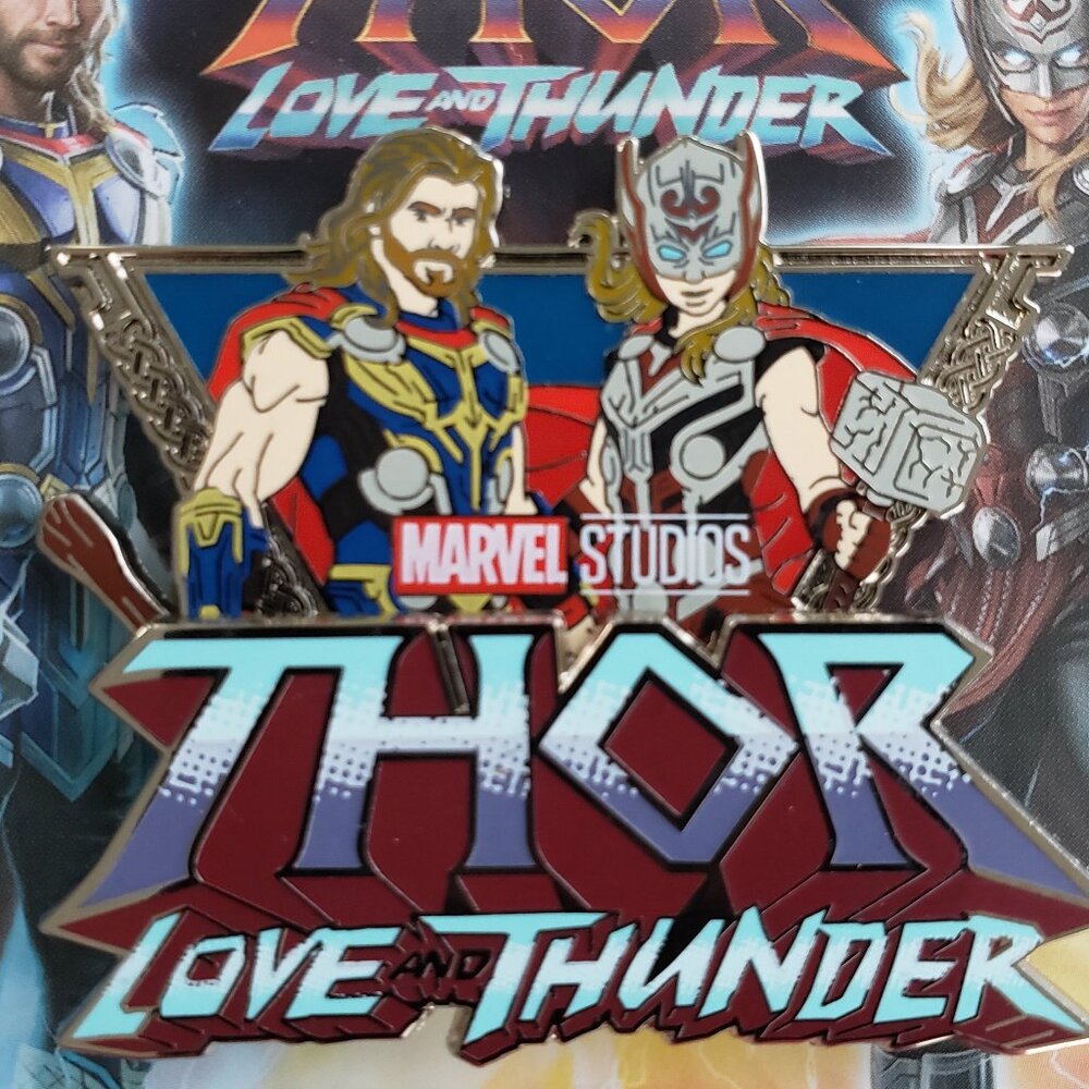 NWT Disney Marvel Studios Thor Love and Thunder Pin